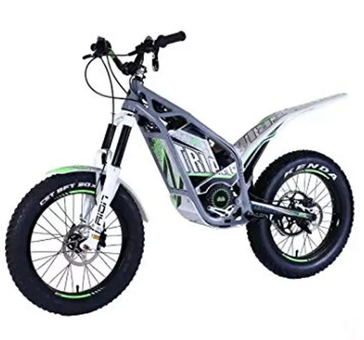 GASLIKE Dirt Bike D1 20 e Bici elettrica da 24 Pollici per Adulti, Motociclo Elettrico con...