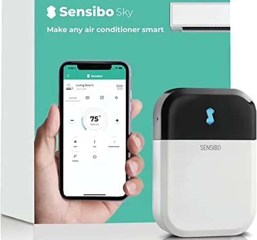 Sensibo Sky - telecomando wireless per condizionatore smart, facile e rapida da installare...