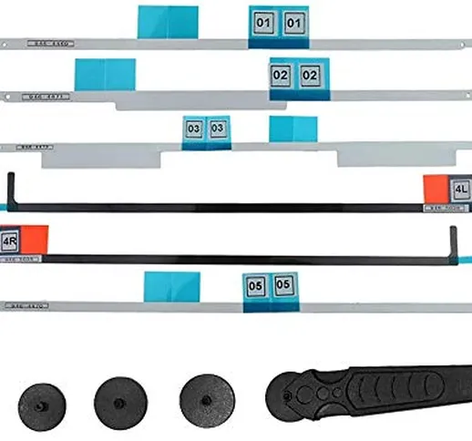 OLVINS Strisce adesive Display LCD Nastro+Maniglia per Ruota di Apertura Kit di Strumenti...