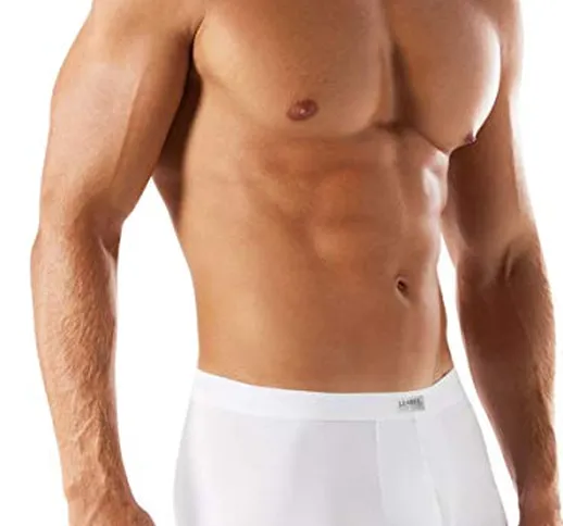 Liabel® 6 Boxer Uomo 100% Cotone Mutande Uomo Bianche Colorate Intimo Uomo Finissimo Color...