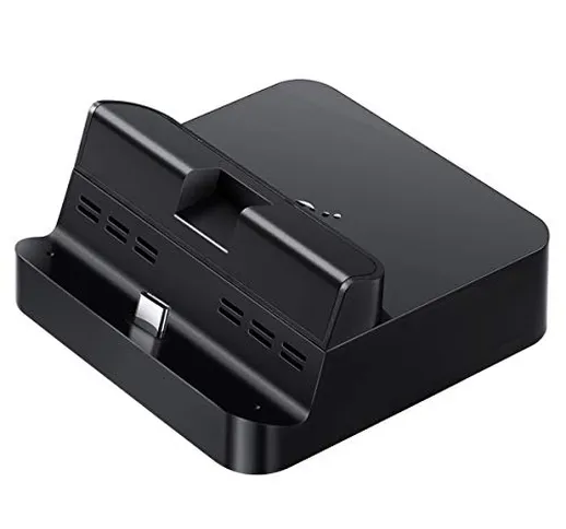 GULIkit Switch Dock Set Portatile, Dock di Ricarica per Nintendo Switch, Adattatore USB C...