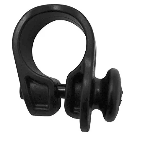 Clicgear Porta, Accessorio per carrelli da Golf Unisex-Adult, Black, One Size