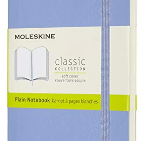 Moleskine - Classic Notebook, Taccuino con Pagine Bianche, Copertina Morbida e Chiusura ad...