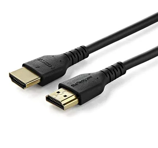 StarTech.com Cavo premium HDMI ad alta velocità con Ethernet da 1 m - 4K 60 Hz (RHDMM1MP)