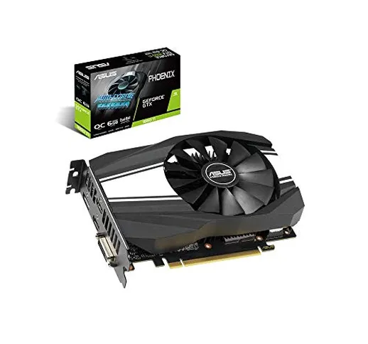 ASUS Phoenix GeForce GTX 1660 Ti OC Edition, Scheda Video Gaming, Dissipatore Monoventola...