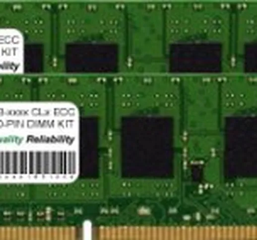 16GB (2 x 8GB) DDR3 800/1066/1333/1600/1866MHz 240-PIN ECC DIMM (UDIMM) MEMORIA RAM KIT PE...