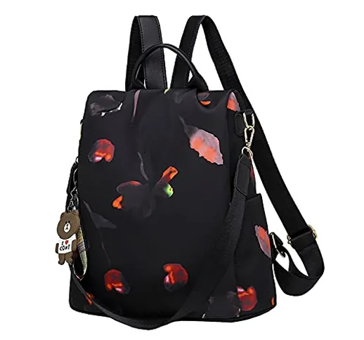 shepretty Zaino Donna antifurto Borsa Tracolla Zainetto Viaggio Daypack zaino donna scuola...