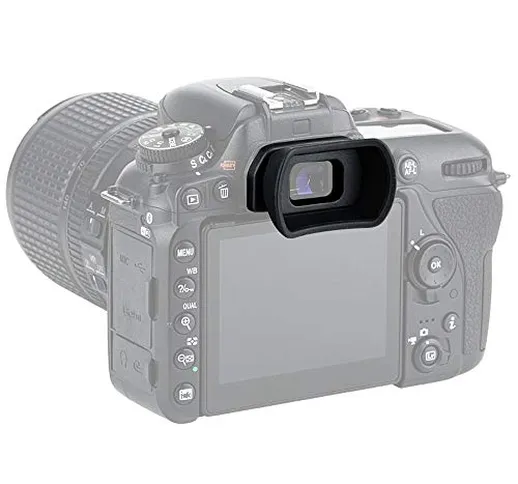 PROfezzion Grandi Estese in Morbido Silicone Oculare per Nikon D7000 Serie, D5400 D5200 D5...