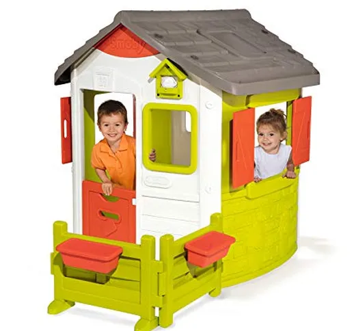 SMOBY (Toys Italia s.p.a.) (SMB)- Jura Lodge Casetta 99 x 29 x 121.5 cm, Multicolore, 8105...