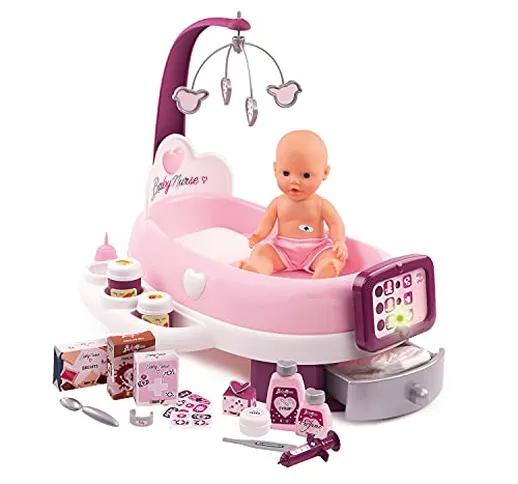 Baby Nurse Nursery Elettronica con bambola inclusa e 24 accessori