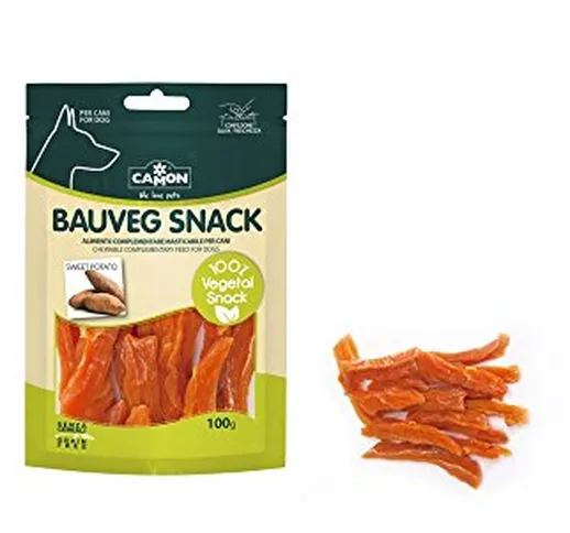 snack per cani 100% vegetali senza cereali alle patate dolci