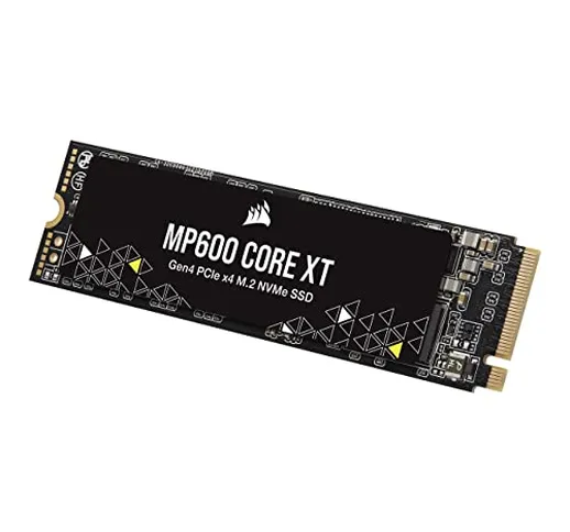 Corsair MP600 CORE XT 2TB PCIe Gen4 x4 NVMe M.2 SSD – NAND QLC ad Alta Densità – M.2 2280...