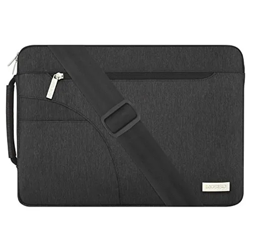 MOSISO Laptop Spalla Borsa con Tasca Laterale Compatibile con 2019 2018 MacBook Air 13 Pol...