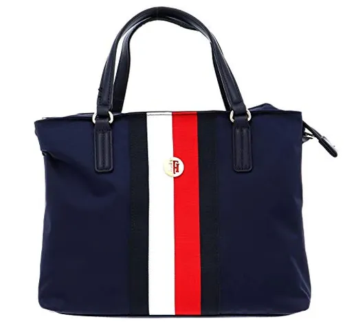 Tommy Hilfiger Poppy Corp, borsa, Blu (Blu), Taglia unica