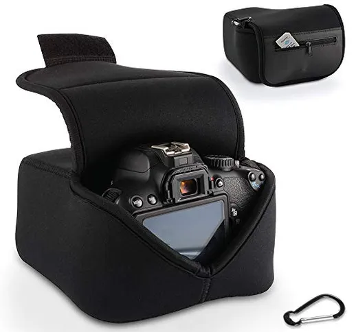 Custodia per Fotocamera DSLR Custodia Protettiva Borsa per Attrezzatura Fotografica Digita...