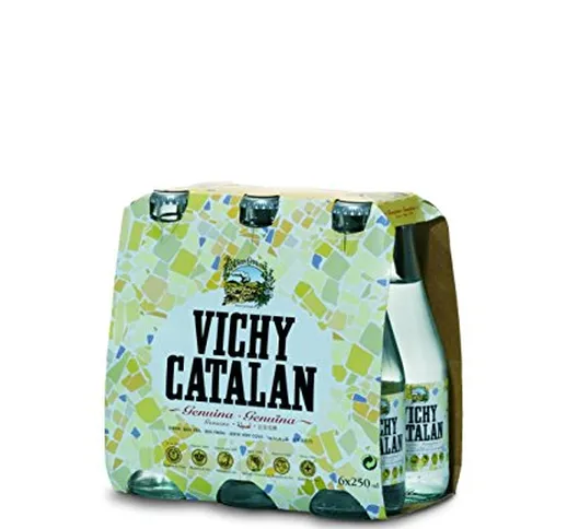 Acqua minerale naturale catalana Vichy, 6 x 250 ml