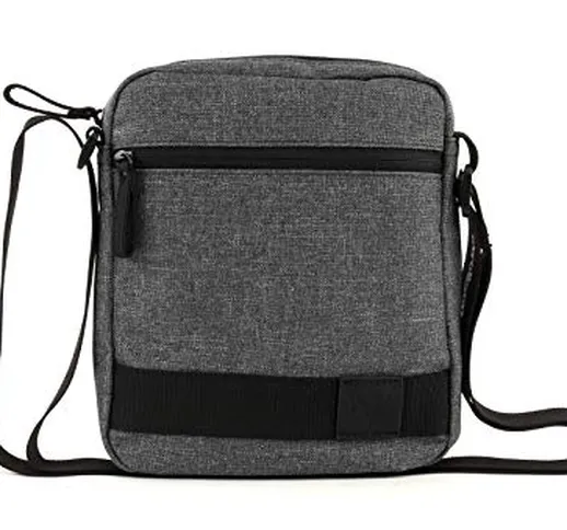 Strellson Northwood XSVZ 802 - Borsa shoulderbag, colore grigio scuro