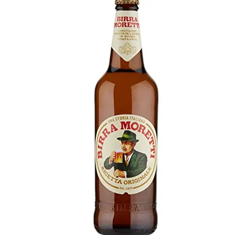 Birra Moretti Birra Moretti 1 Bottiglia, 66cl