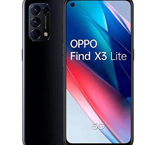 OPPO - Find X3 Lite 5G, Smartphone, display 6,43" AMOLED 90 Hz, 8 GB + 128 GB, Snapdragon...