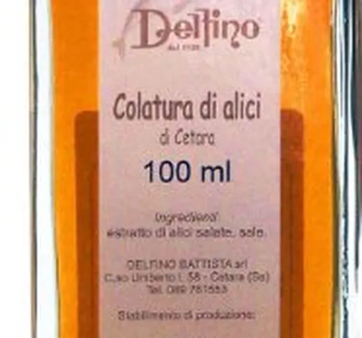 Delfino Battista Colatura di Alici Top - 120 g