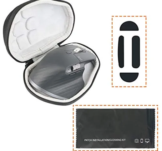 Khanka Eva Borsa da Viaggio Custodia Caso Scatola per Logitech MX Master 3 Mouse Wireless(...