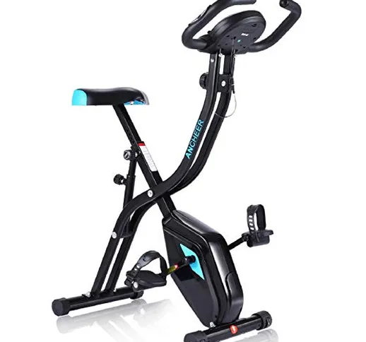 Profun Esercizio di Bicicletta Fitness Bici Spinning Bike Cyclette per Casa 2 in 1, Cyclet...