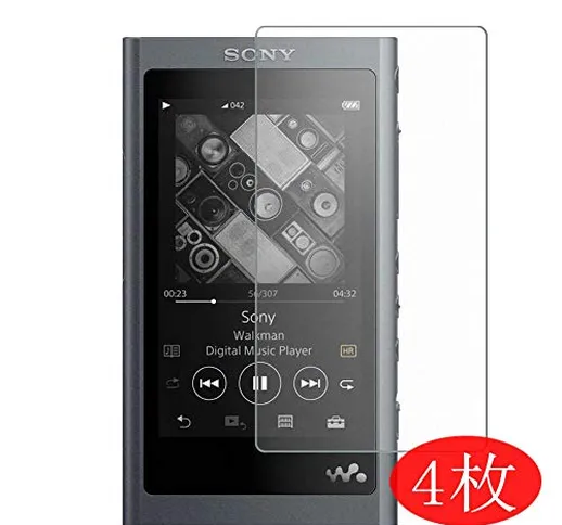 VacFun 4 Pezzi Trasparente Pellicola Protettiva Compatibile con Sony Walkman A50 Serie NW-...