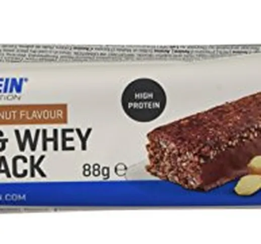 MyProtein MyBar Oats & Whey, Barretta Proteica, Cioccolato e Arachidi, Pacco da 18 x 88g