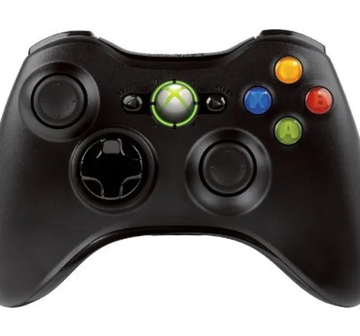 Controller Wireless R Xbox 360, Nero