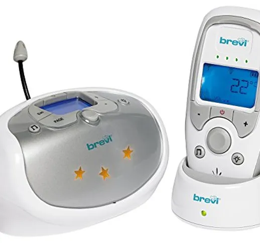 Brevi 382 Eco Dect Baby Monitor Baby Monitor, Argento