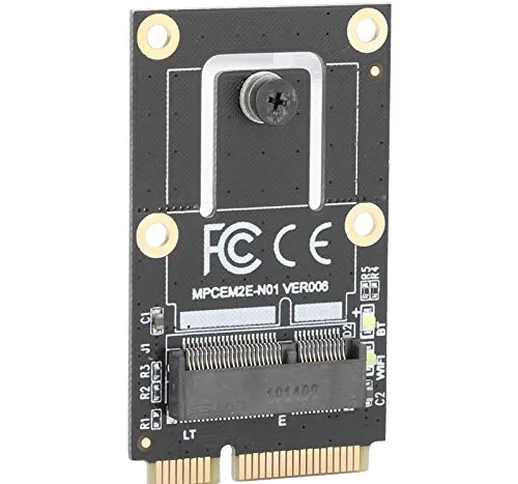 Cuifati Mini PCI-E Adapter M.2 NGFF a Mini PCI-E Adapter Card Wireless WLAN Card per M.2 W...