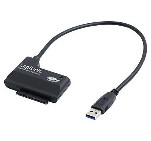 LogiLink USB 3.0 > SATA III Nero