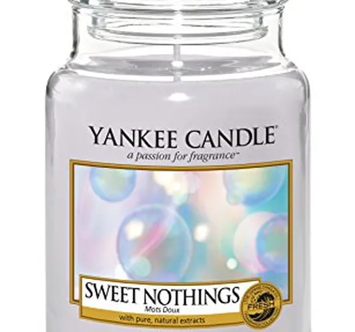 Yankee Candle Candela profumata in giara grande | Paroline dolci | Durata Fino a 150 Ore