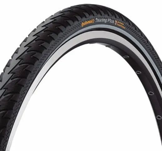 Continental - Copertone per Bici da Trekking e da Città Touring Plus Reflex, Nero (Nero Ri...