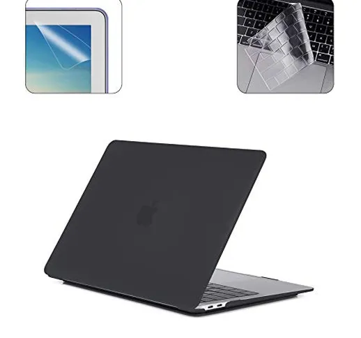 i-Buy Custodia Rigide Compatibile con MacBook PRO 13 Pollici con Touch Bar + Copertura del...