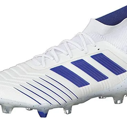 adidas Predator 19.1 Fg, Scarpe da Calcetto Indoor Uomo, Multicolore (Ftwbla/Azufue/Ftwbla...