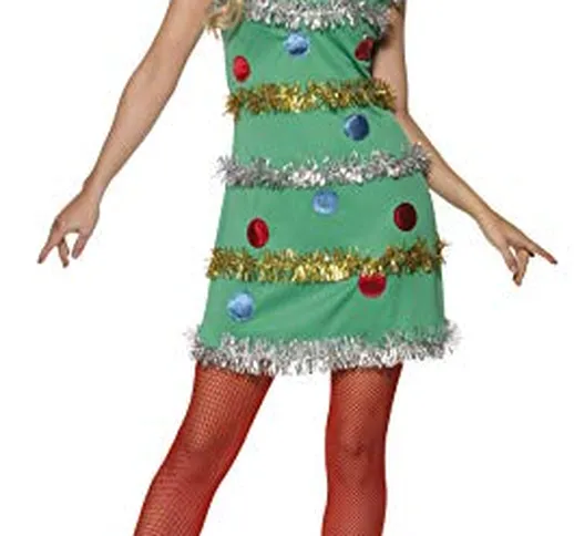 Smiffys Costume Albero di Natale, Taglia M