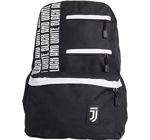 Juventus Fc, Borsa Zaino Nessun Genere, Nero, L