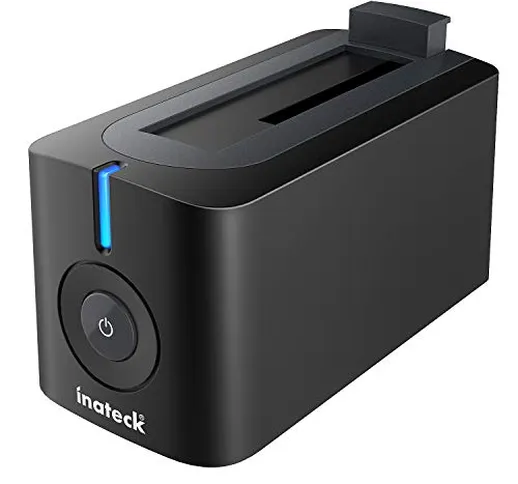 Inateck USB 3.0 hard disk docking station per 3,5" / 2,5" SATA I/II/III HDD con USB3.0 cav...