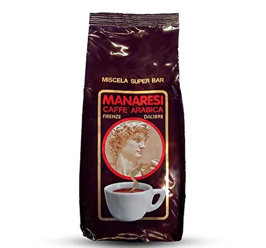 Il Caffè Manaresi caffè in grani Super Bar (Brown) - 1 kg