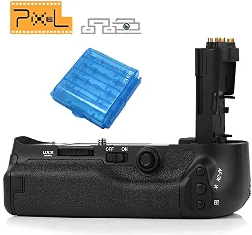 Pixel E11 Impugnature Batteria Grip per Canon eos 5D Mark III 5DS 5DSR Compatibile con bat...