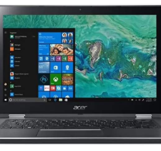 Acer Spin 3 SP314-51-55TR Notebook con Processore Intel Core i5-8250U, RAM da 4 GB, 16 GB...