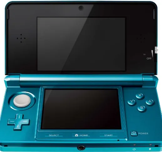 Nintendo 3DS Handheld Console (Aqua Blue) [Edizione: Regno Unito]