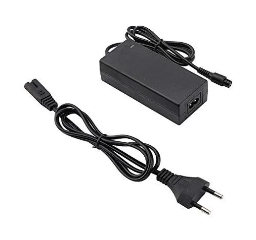 Alomejor Caricatore Dell'adattatore, 42V 2A EU Caricabatteria Adattatore del Motorino dell...