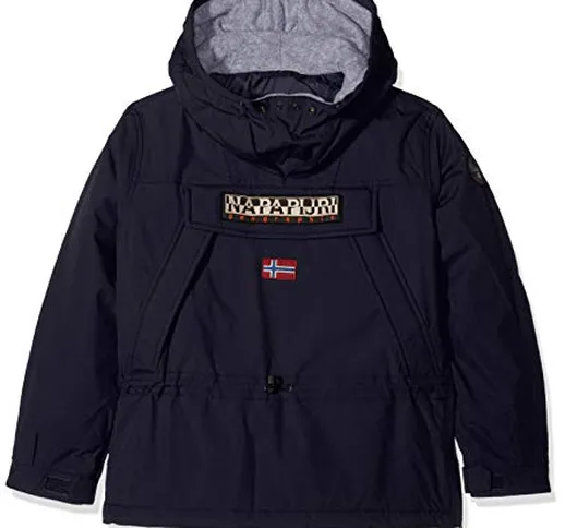 NAPAPIJRI Skidoo Jacke Giacca, Blu (Blu Marine 176), 158 (Taglia Produttore: 14) Bambino