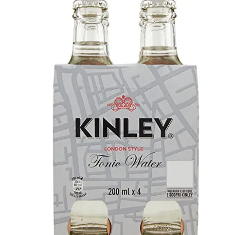 Kinley Acqua Tonica, 4 x 200ml