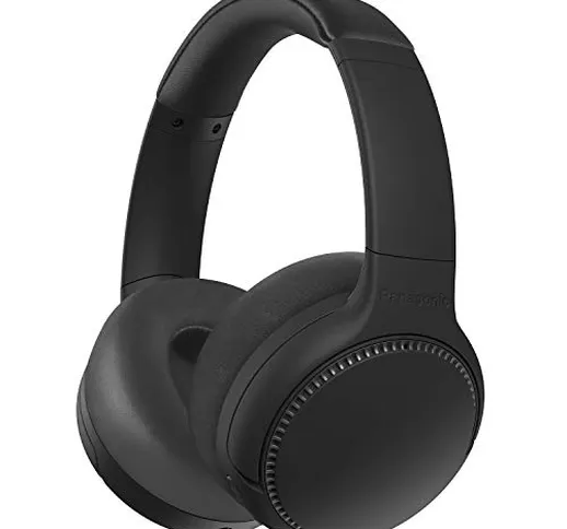 Panasonic RB-M500BE-K Cuffie Bluetooth, Senza Fili, Ricarica Rapida, Funzione XBS DEEP per...