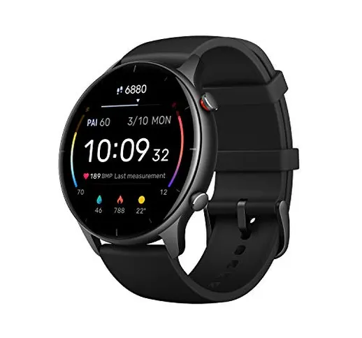 Amazfit GTR 2e Smartwatch Orologio Intelligente AMOLED da 1,39”, 5 ATM Impermeabile, 90 Mo...