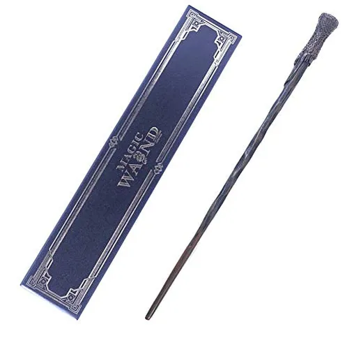 LinkLvoe Bacchetta di Harry Potter con Nucleo in Metallo Magic Stick Cosplay per Lord Vold...