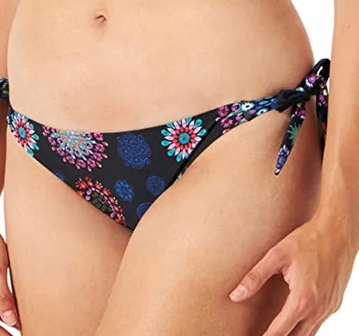 Desigual Biki_Brasil B Bikini-Set, Nero (Negro 2000), 44 (Taglia Produttore: Medium) Donna